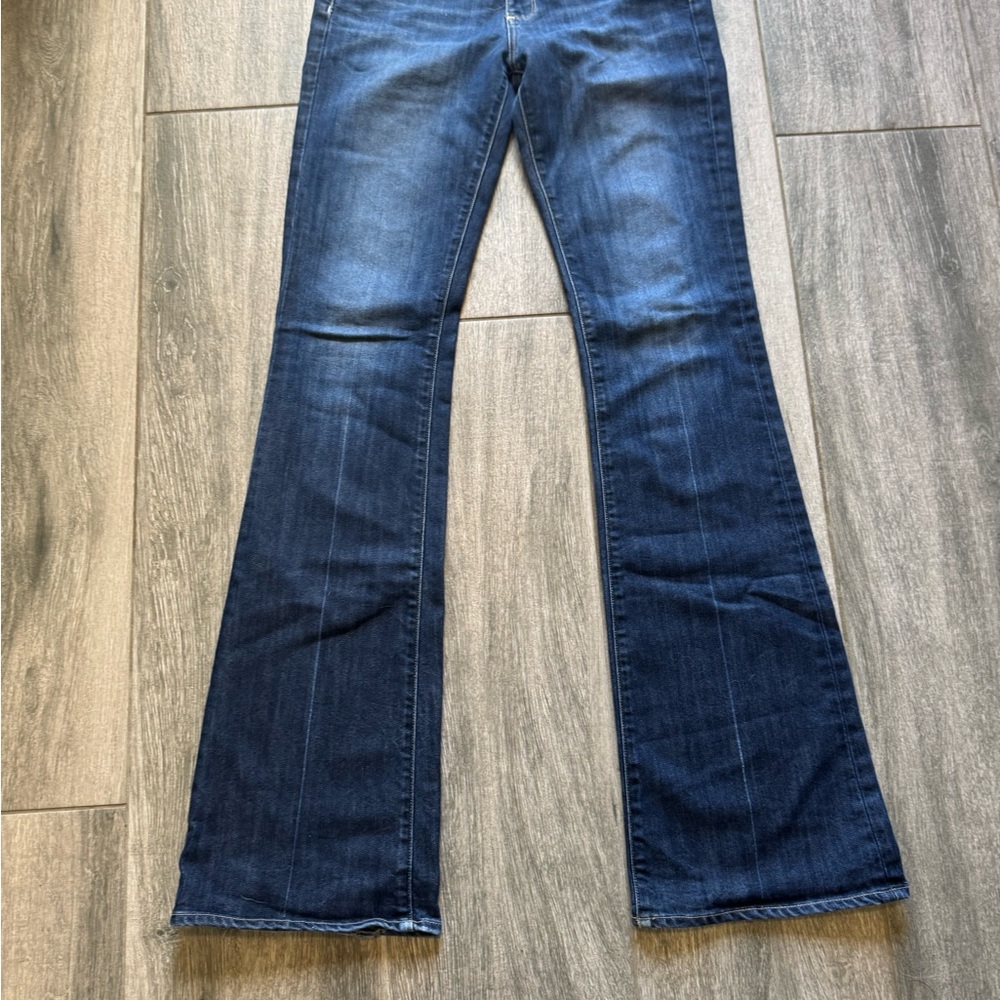 PAIGE Dark Blue Flare Jeans